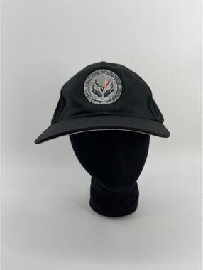 Corvette Black Performance Hat L/XL Augusta Sportswear Cap